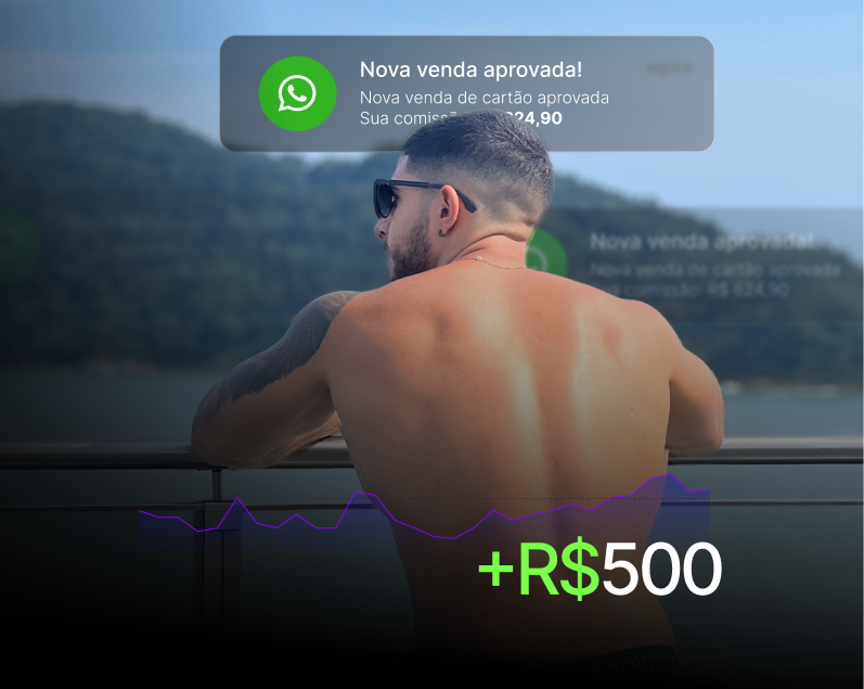 Notificação de nova venda aprovada